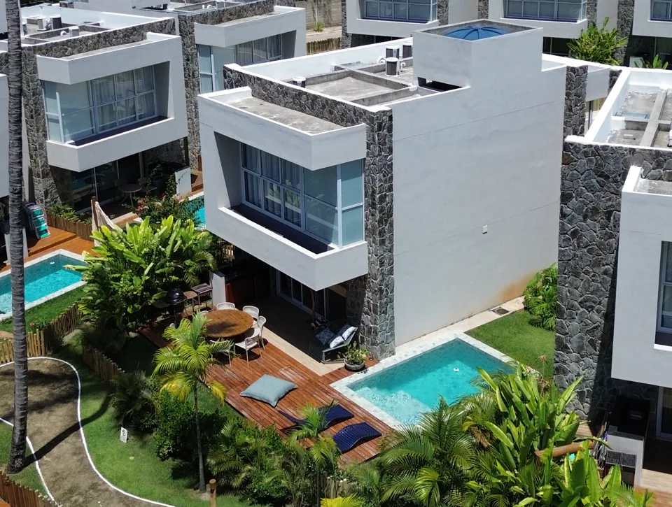 Casa e piscina privativa da Morada de Charme